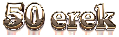 50 erek logo